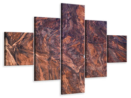 5-piece-canvas-print-palette-in-heaven