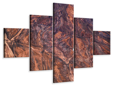 5-piece-canvas-print-palette-in-heaven