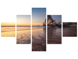 5-piece-canvas-print-portugal-praia-da-ursa