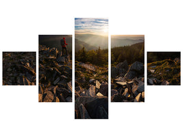 5-piece-canvas-print-rocks-table