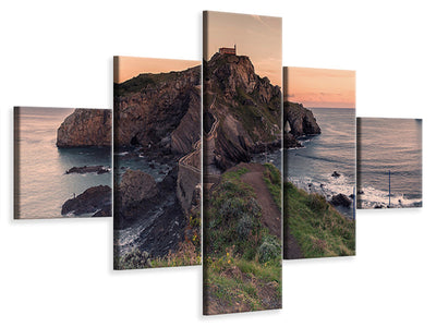 5-piece-canvas-print-san-juan-de-gaztelugatxe