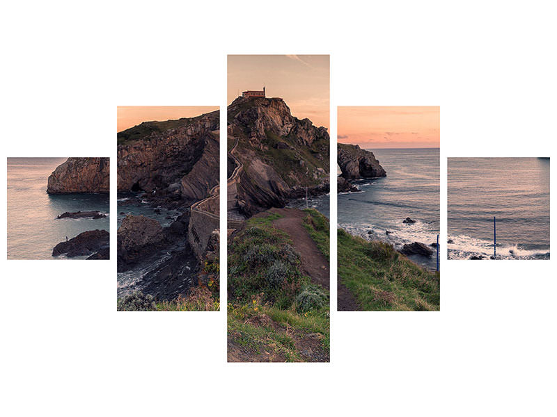 5-piece-canvas-print-san-juan-de-gaztelugatxe