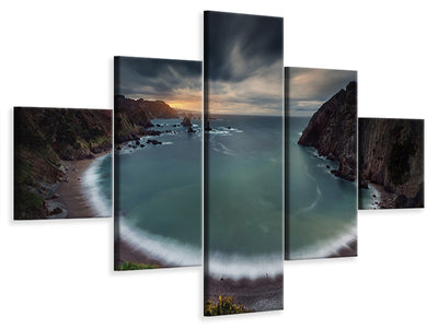5-piece-canvas-print-silencio-storm