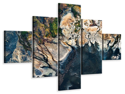 5-piece-canvas-print-splendid-africa