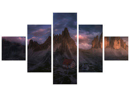 5-piece-canvas-print-tre-cime