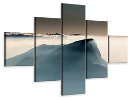 5-piece-canvas-print-voile-alpin