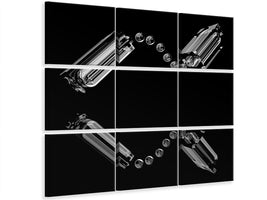 9-piece-canvas-print-drops-and-reflection