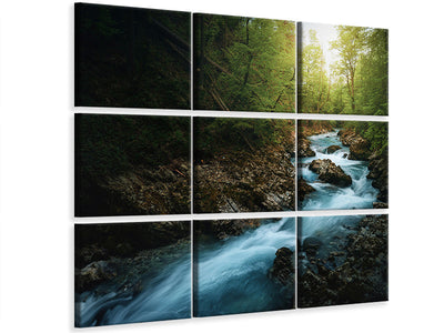 9-piece-canvas-print-gorge-ii