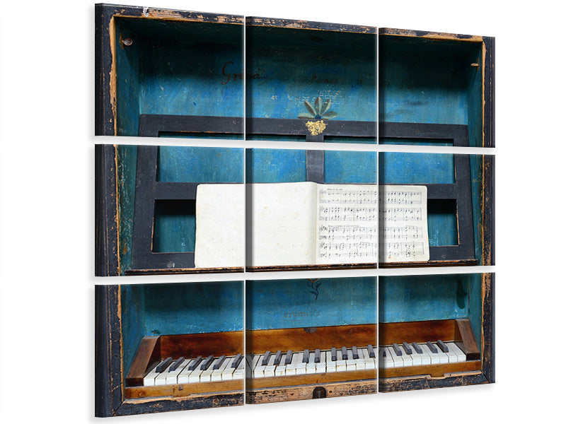 9-piece-canvas-print-music-box