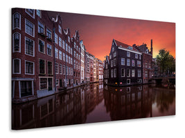 canvas-print-amsterdam-dawn