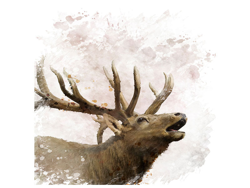 canvas-print-elk-painting