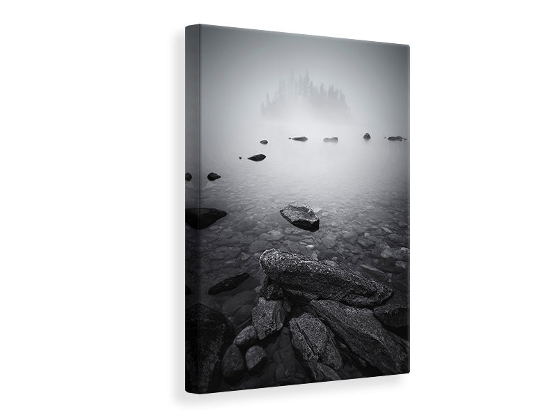canvas-print-misty-lake