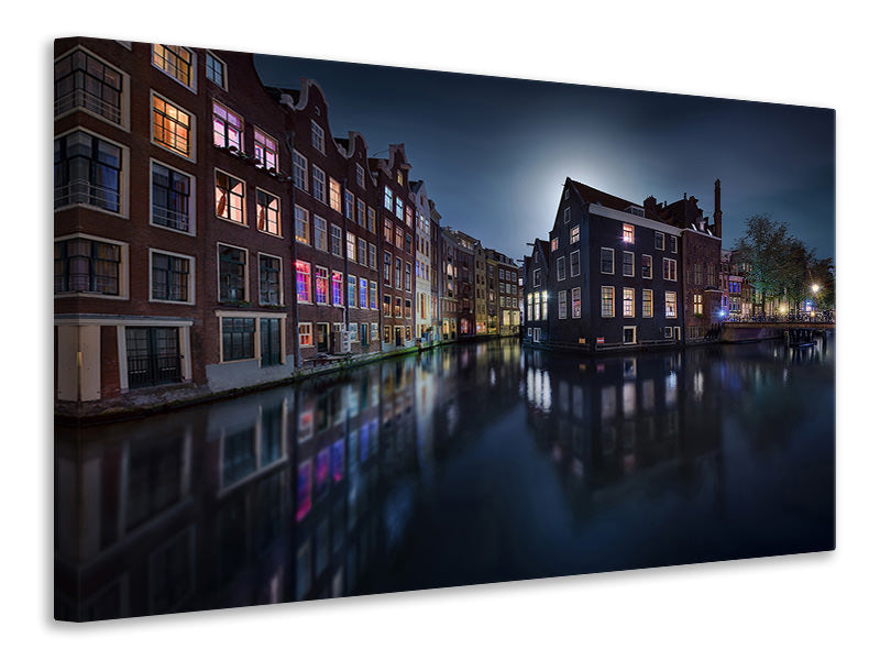 canvas-print-moonlight-over-amsterdam