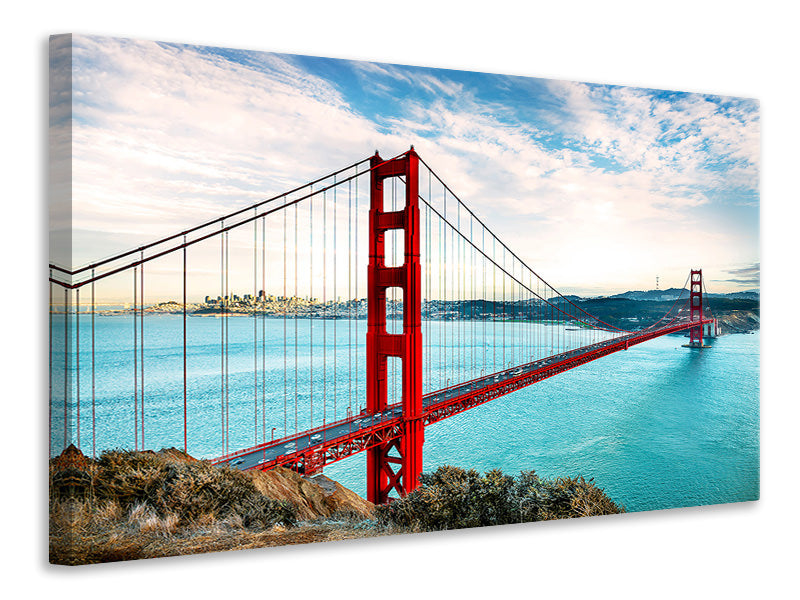 canvas-print-red-golden-gate-bridge