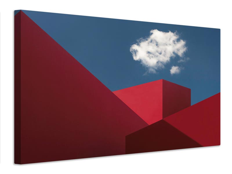 canvas-print-red-shapes-x