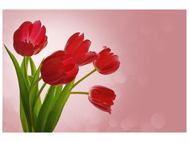 canvas-print-red-tulips-bouquet