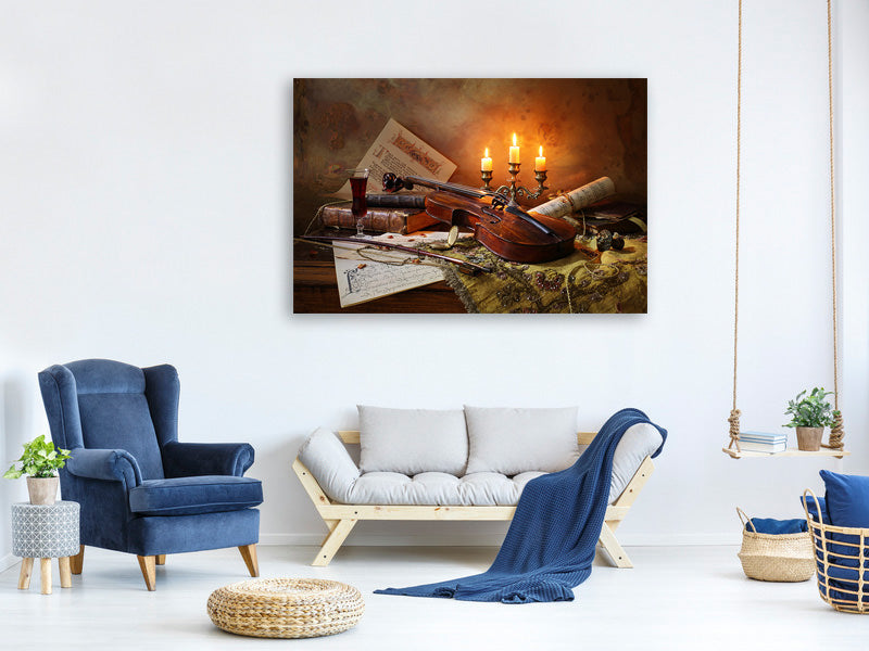 canvas-print-still-life-with-violin-and-candles