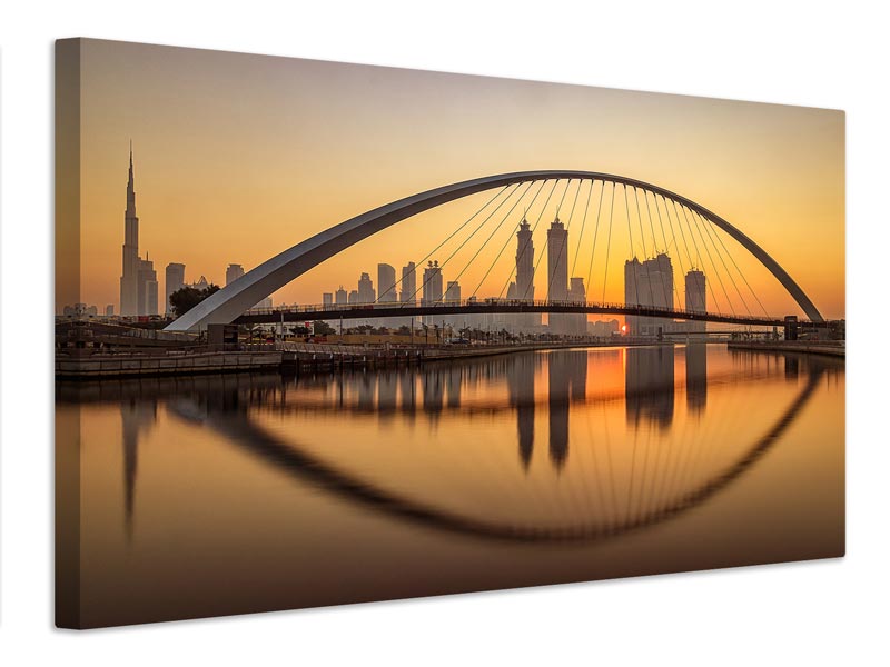 canvas-print-sunrise-at-the-dubai-water-canal-x