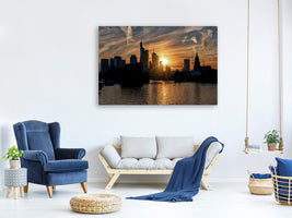 canvas-print-sunset-on-the-skyline