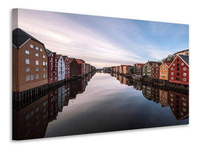 canvas-print-trondheim-norway