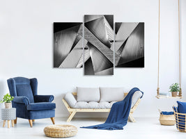 modern-3-piece-canvas-print-metal-origami