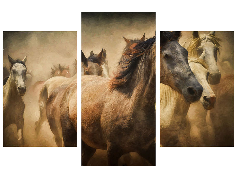 modern-3-piece-canvas-print-painting-wild-horses