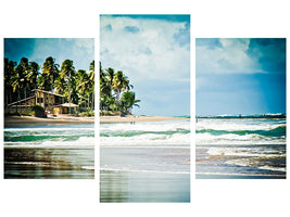 modern-3-piece-canvas-print-the-beach