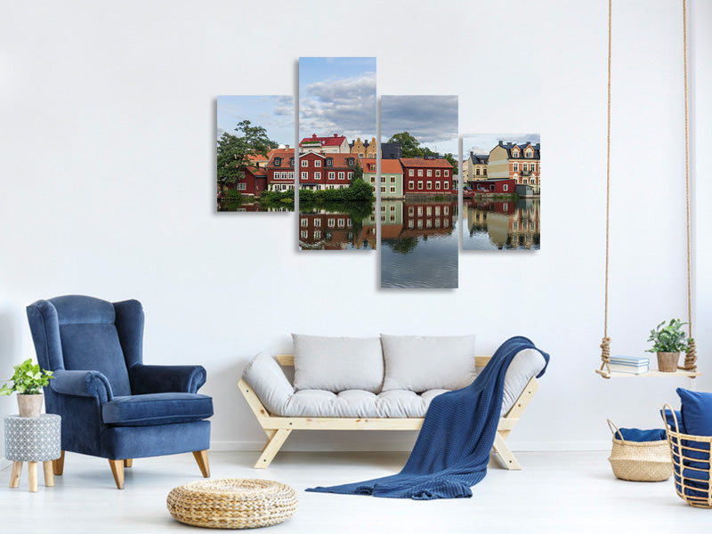 modern-4-piece-canvas-print-august-view-at-old-town