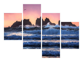 modern-4-piece-canvas-print-bandon-beach-layers
