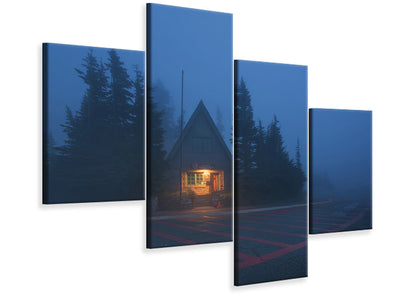 modern-4-piece-canvas-print-blue-hour