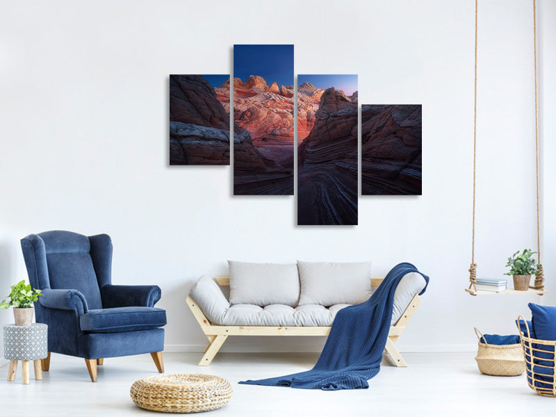 modern-4-piece-canvas-print-blue-pocket-i