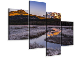modern-4-piece-canvas-print-daybreak