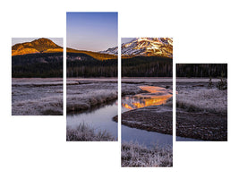 modern-4-piece-canvas-print-daybreak