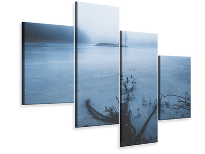 modern-4-piece-canvas-print-dead-tree-vs-alive-tree