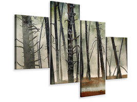 modern-4-piece-canvas-print-dead-wood