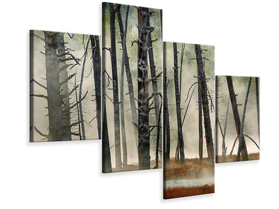 modern-4-piece-canvas-print-dead-wood