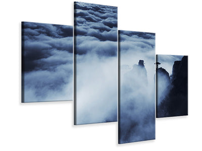 modern-4-piece-canvas-print-demerdji-beyond-the-clouds