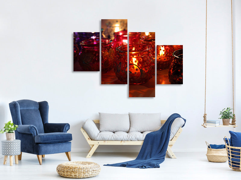 modern-4-piece-canvas-print-lanterns