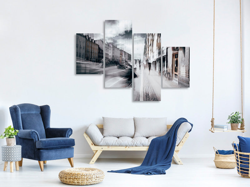 modern-4-piece-canvas-print-life-in-copenhagen