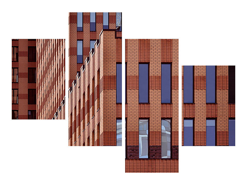 modern-4-piece-canvas-print-notched-facade