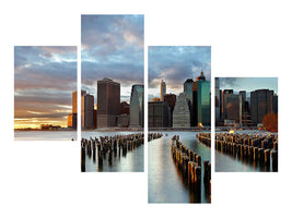 modern-4-piece-canvas-print-nyc-skyline