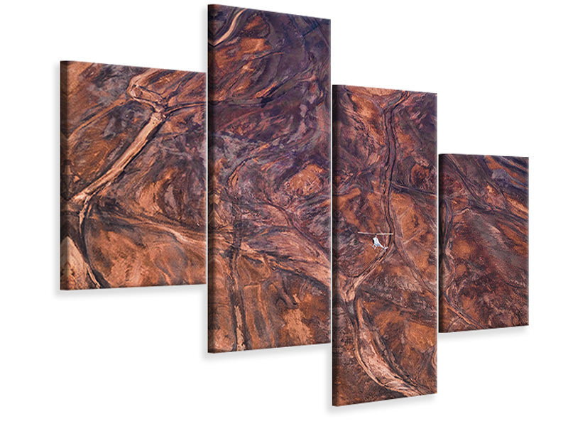 modern-4-piece-canvas-print-palette-in-heaven