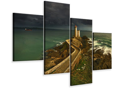 modern-4-piece-canvas-print-rain-is-coming