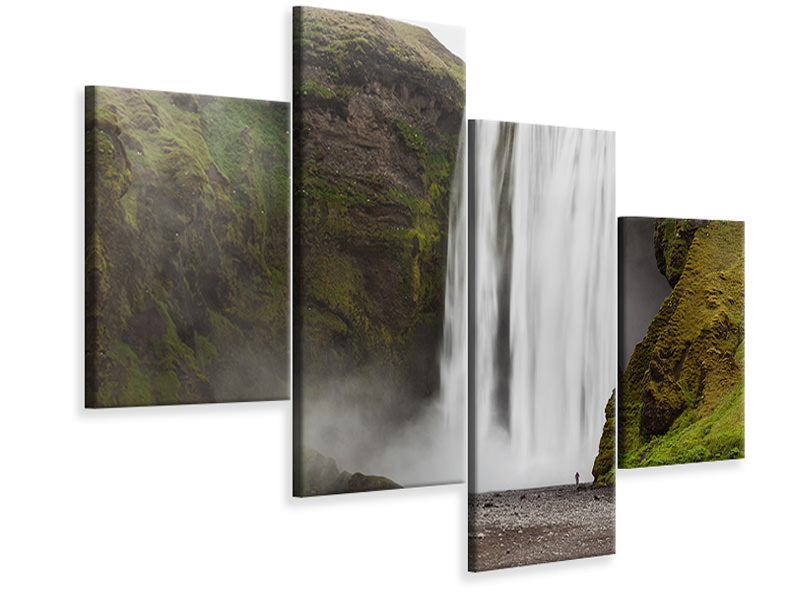 modern-4-piece-canvas-print-skogafoss