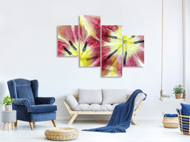 modern-4-piece-canvas-print-tulips
