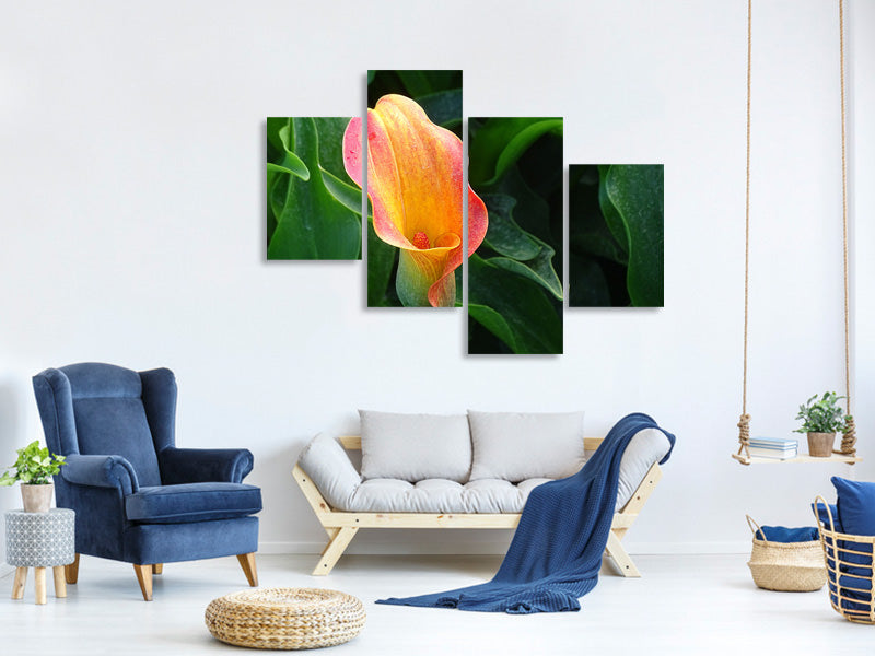 modern-4-piece-canvas-print-wild-calla