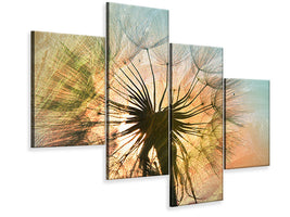 modern-4-piece-canvas-print-xxl-dandelion