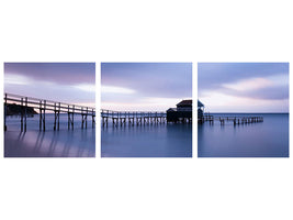 panoramic-3-piece-canvas-print-a-house-on-the-water