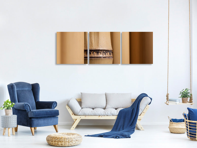 panoramic-3-piece-canvas-print-bamboo-close-up