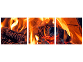 panoramic-3-piece-canvas-print-campfire